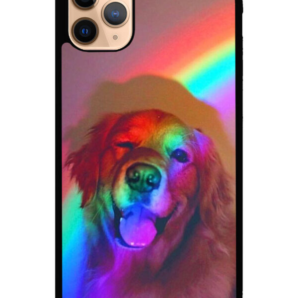 Dog Rainbow Light iPhone 11 Pro Max Case CT6617