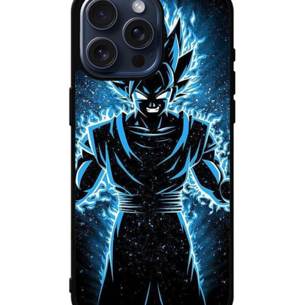 Dragonball Neon Goku iPhone 15 Pro Max Case CT9835