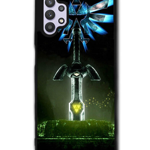 Eagle Triforce Black Legend of Zelda Samsung Galaxy A32 5G Case CT3062
