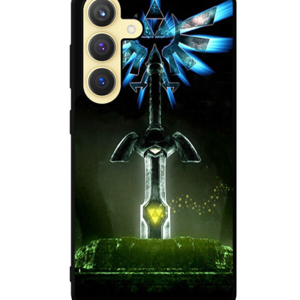 Eagle Triforce Black Legend of Zelda Samsung Galaxy S24 Plus Case CT4824