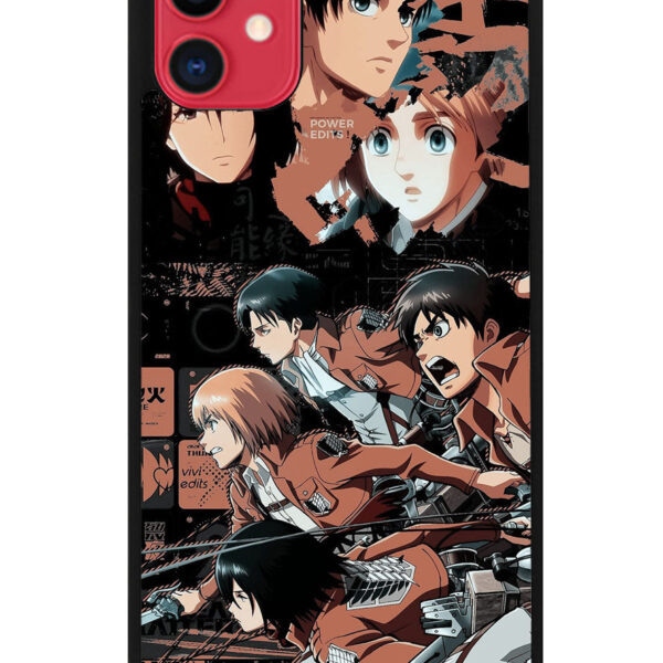Eren Mikasa Attack On Titan iPhone 11 Case CT7745