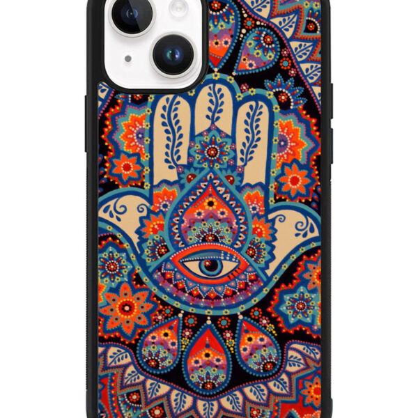 Evil Eye Hamsa iPhone 15 Case CT1507