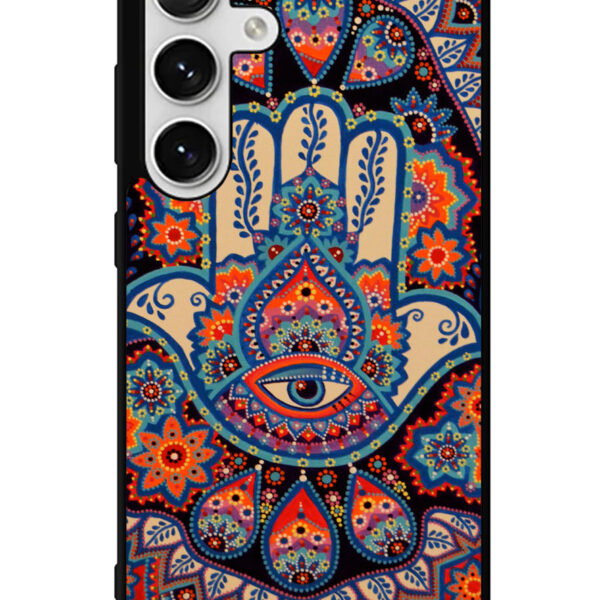 Evil Eye Hamsa Samsung Galaxy S24 5G Case CT1507