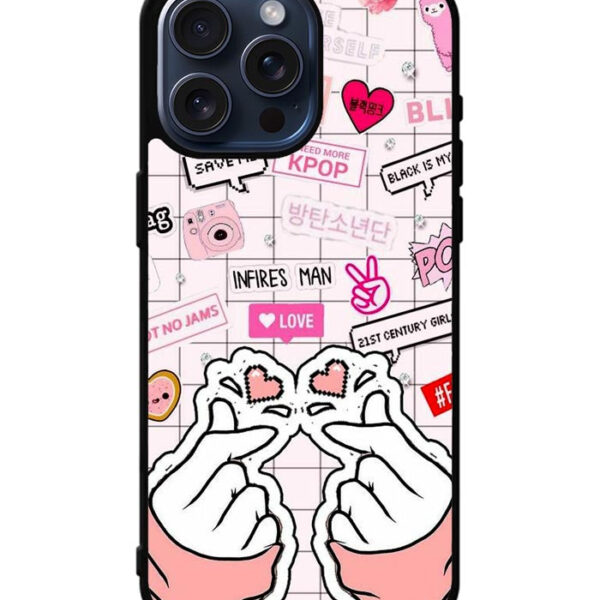 Fangirl Kpop Quotes iPhone 15 Pro Max Case CT1199