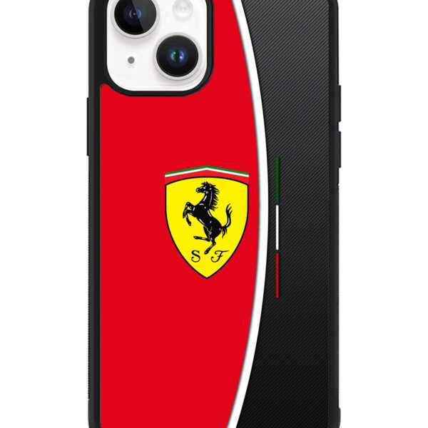 Ferrari Carbon iPhone 15 Plus Case CT6363
