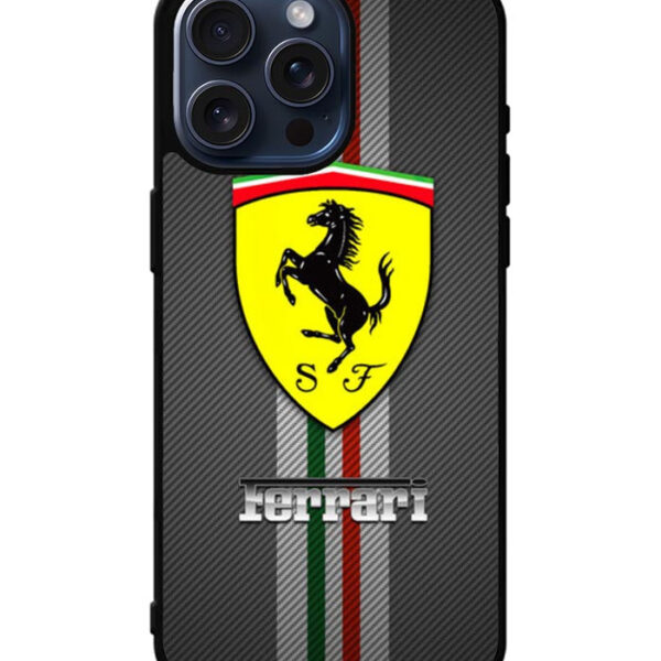 ferrari Logo iPhone 15 Pro Max Case CT0835