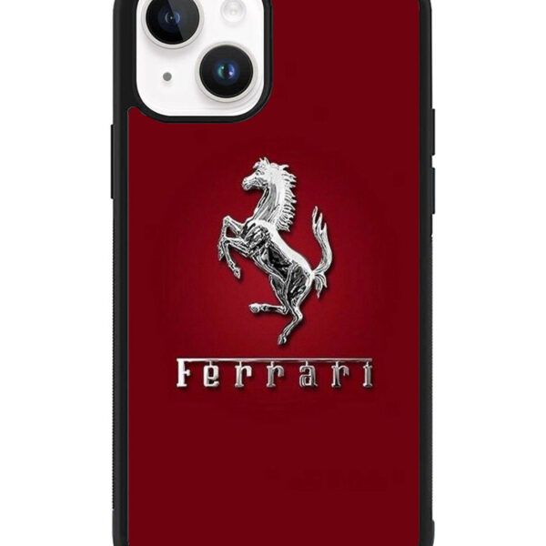 Ferrari Logos iPhone 15 Plus Case CT4888