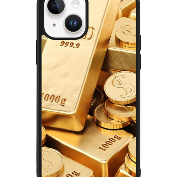 Fine Gold iPhone 15 Case CT4881