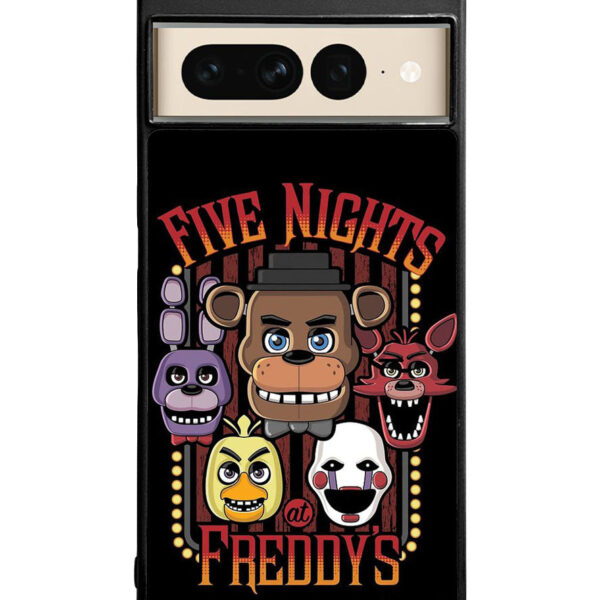 Five Nights At Freddys Characters Google Google Pixel 7 Pro Case CT0643