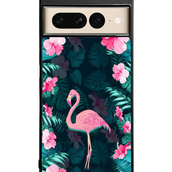 Flamingo And Flowers Google Pixel 7 Pro Case CT7720