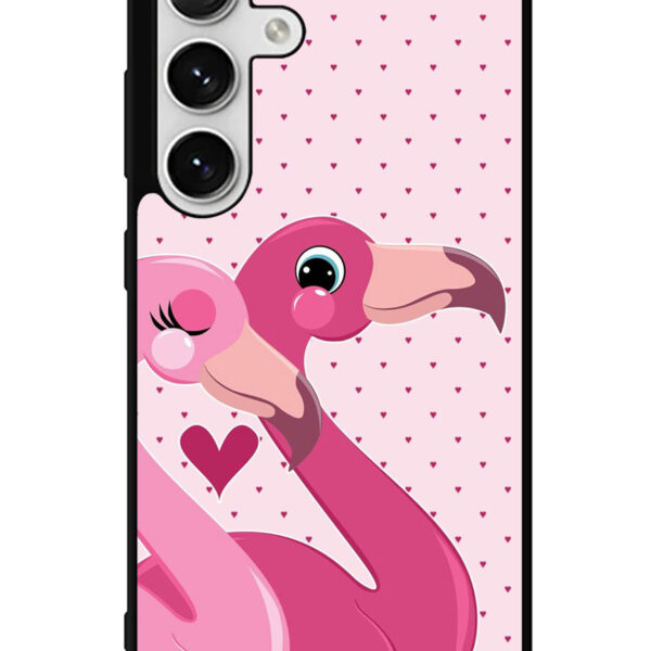 Flamingo Couple Samsung Galaxy S24 5G Case CT7069