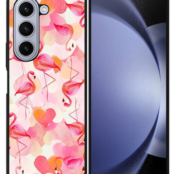 Flamingo Pink Samsung Galaxy Z Fold 5 2023 5G Case CT1110