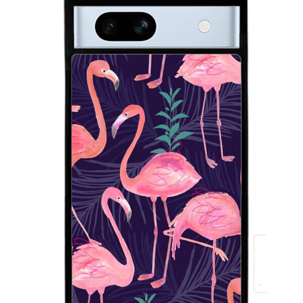 Flamingo Purple Pattern Google Pixel 7A Case CT4874