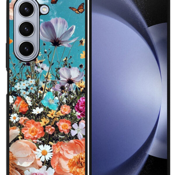 Flower aesthetic Samsung Galaxy Z Fold 5 2023 5G Case CT11090