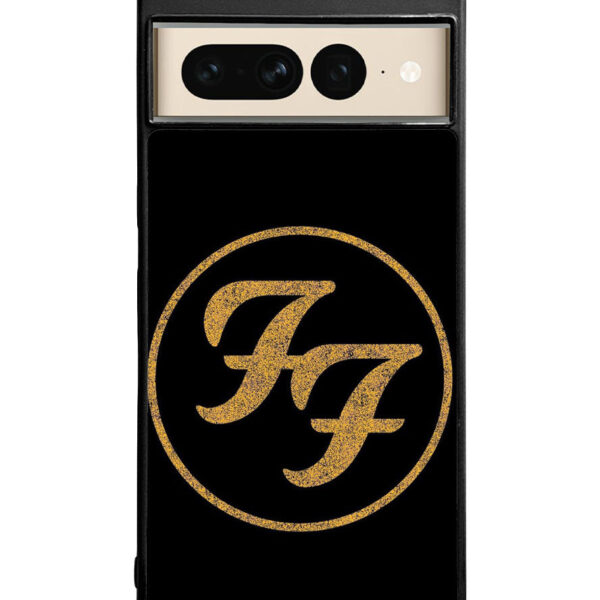 Foo Fighters Band Logo Gold Google Google Pixel 7 Pro Case CT1824