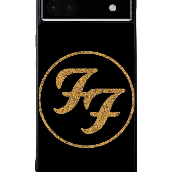 Foo Fighters Band Logo Gold Google Pixel 6A Case CT1824
