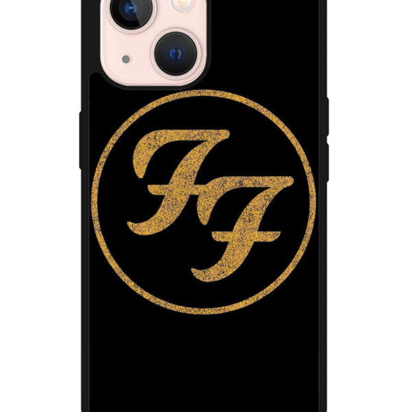 Foo Fighters Band Logo Gold iPhone 13 Mini Case CT1824
