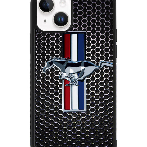 Ford Mustang Carbon Fiber iPhone 15 Plus Case CT4918