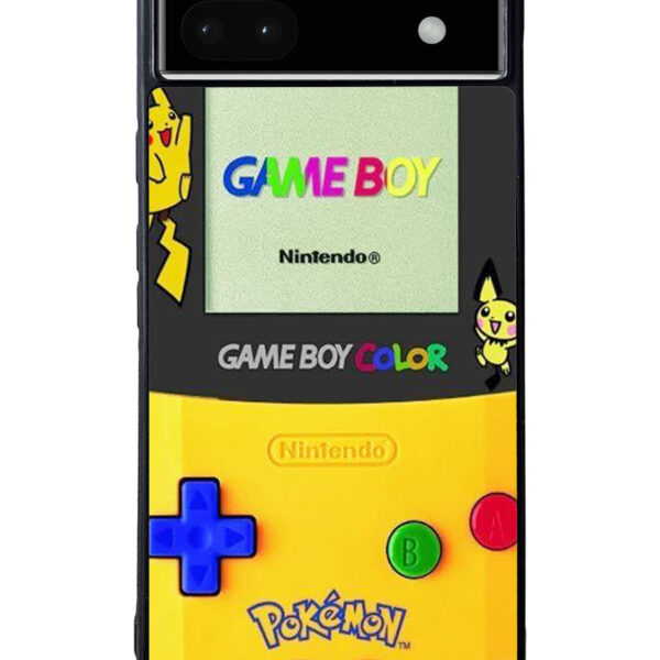 Game Boy Pokemon Pikachu Google Pixel 6A Case CT4953