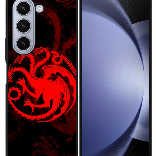 Game Of Thrones Targaryen Samsung Galaxy Z Fold 5 2023 5G Case CT4950