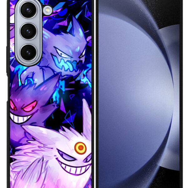 Gengar Sinister Pokemon Google Samsung Galaxy Z Fold 5 2023 5G Case CT1348