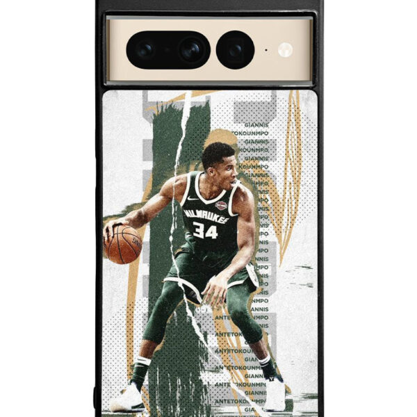 Giannis Antetokounmpo Google Pixel 7 Pro Case CT0041