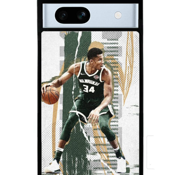 Giannis Antetokounmpo Google Pixel 7A Case CT0041