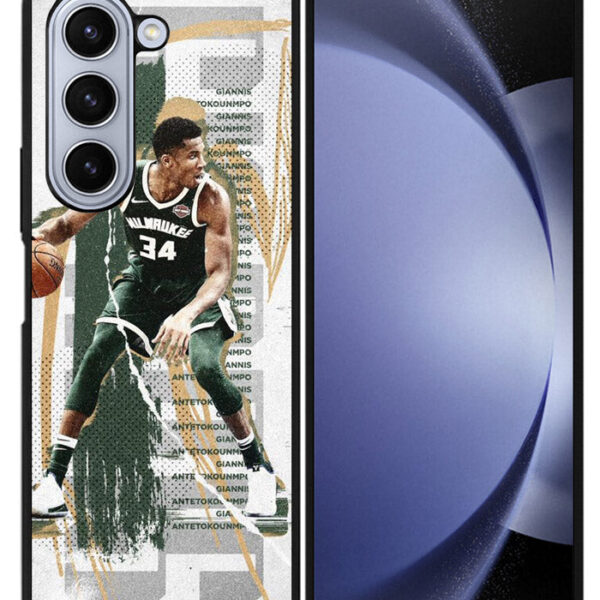 Giannis Antetokounmpo Samsung Galaxy Z Fold 5 2023 5G Case CT0041
