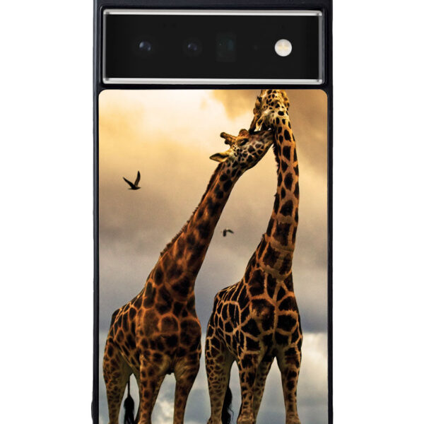 giraffes photography Google Pixel 6 Pro Case CT3174
