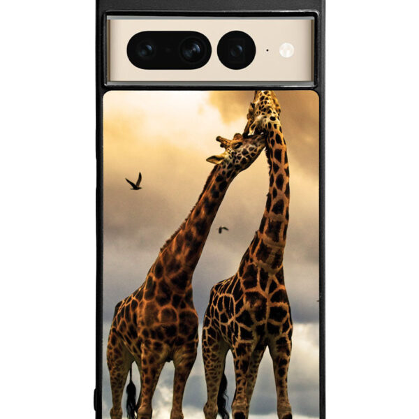 giraffes photography Google Pixel 7 Pro Case CT3174