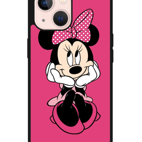 Girly Minnie Mouse Google iPhone 13 Mini Case CT0106