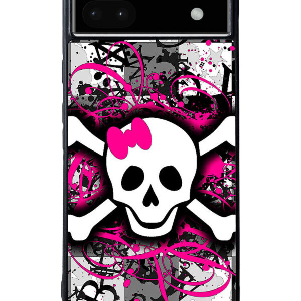 Girly Skull Google Pixel 6A Case CT1516