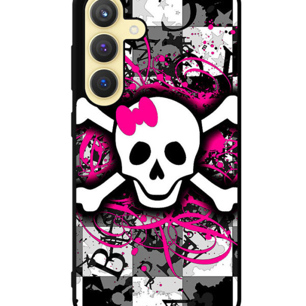 Girly Skull Samsung Galaxy S24 Plus Case CT1516