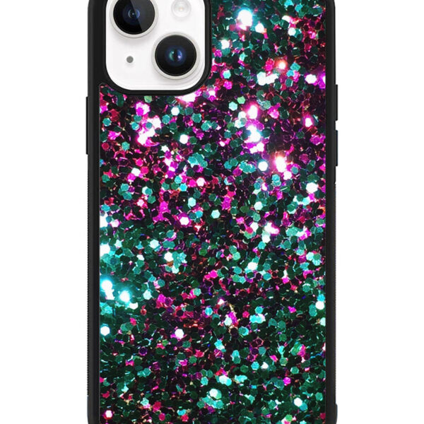 Glitter Galaxy iPhone 15 Plus Case CT9591