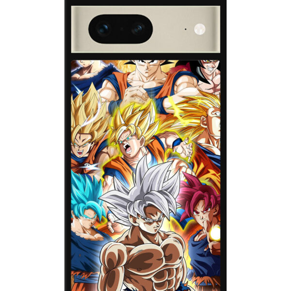 Goku transformations Google Pixel 7 Case CT8941