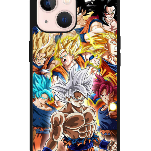 Goku transformations iPhone 13 Mini Case CT8941