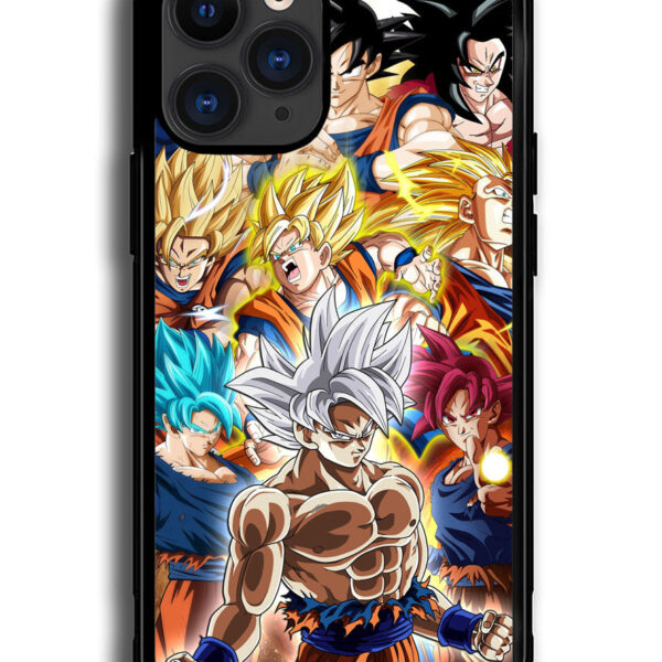 Goku transformations iPhone 13 Pro Case CT8941