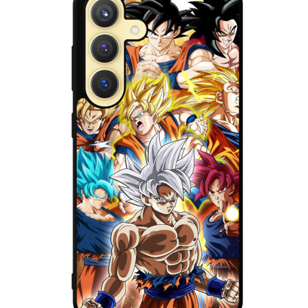 Goku transformations Samsung Galaxy S24 Plus Case CT8941