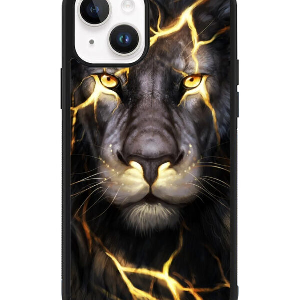 Gold Lion iPhone 15 Plus Case CT9347
