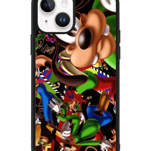 goofy disney collage iPhone 15 Plus Case CT0568
