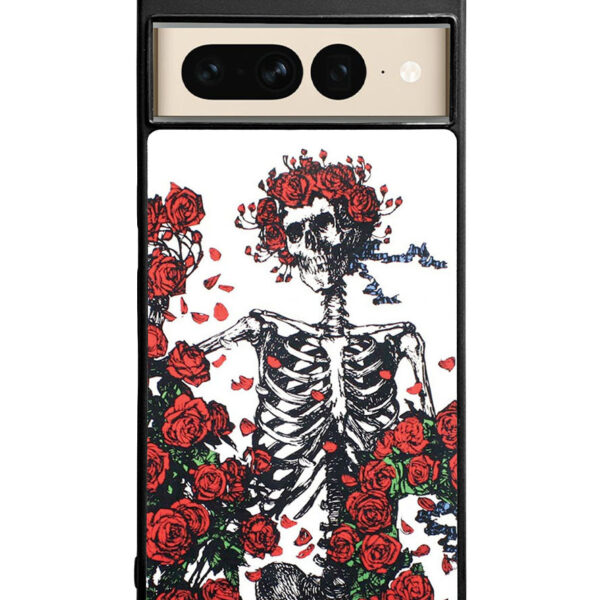 Grateful Dead Bones And Roses Google Pixel 7 Pro Case CT9625