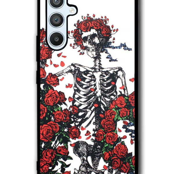 Grateful Dead Bones And Roses Samsung Galaxy A54 5G Case CT9625