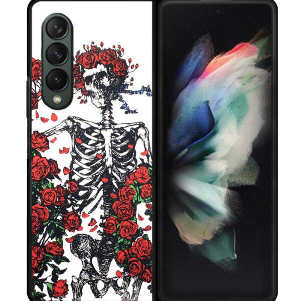 Grateful Dead Bones And Roses Samsung Galaxy Z Fold 4 5G CT9625