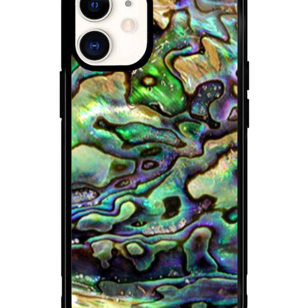 Green Abalone iPhone 12 Case CT3257
