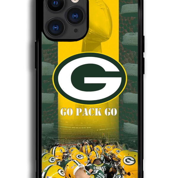 green bay packer wall border Google iPhone 13 Pro Max Case CT1093