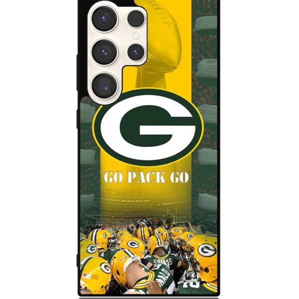 green bay packer wall border Samsung Galaxy S24 Ultra Case CT1093