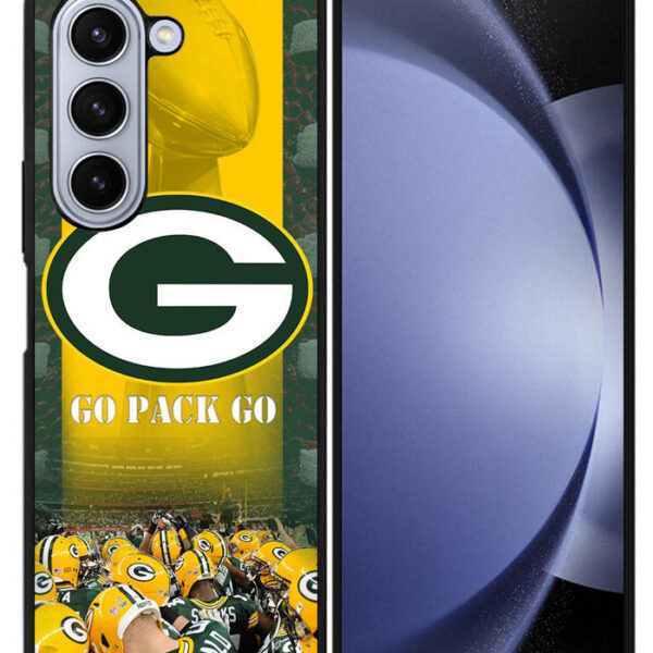 Green Bay Packers Samsung Galaxy Z Fold 5 2023 5G Case CT0950