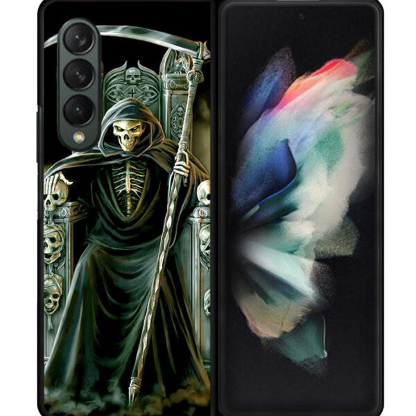 Grim Reaper Skeleton King Google Samsung Galaxy Z Fold 3 5G CT0788