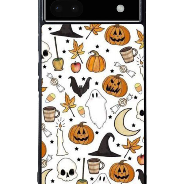 Halloween Pattern Google Pixel 6A Case CT9067
