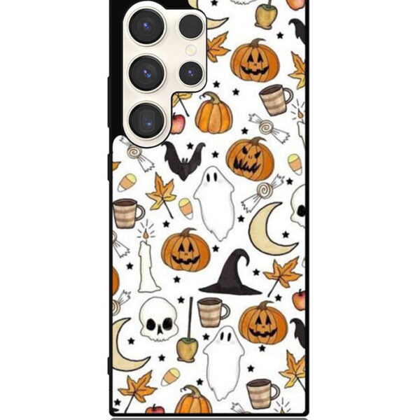 Halloween Pattern Samsung Galaxy S24 Ultra Case CT9067